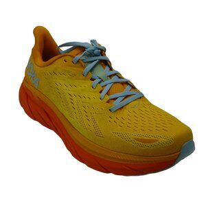HOKA ONE ONE CLIFTON 8 MEN'S RUNNING SHOES RADIANT YELLOW/MAIZE US 12 D